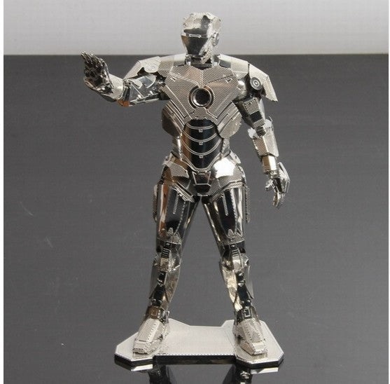 3D Metal Model Kit Iron Man Jigsaw Building